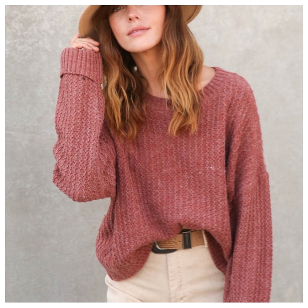 ✨LAST ONES✨Fabulous boho knit sweater - Picture 8 of 15